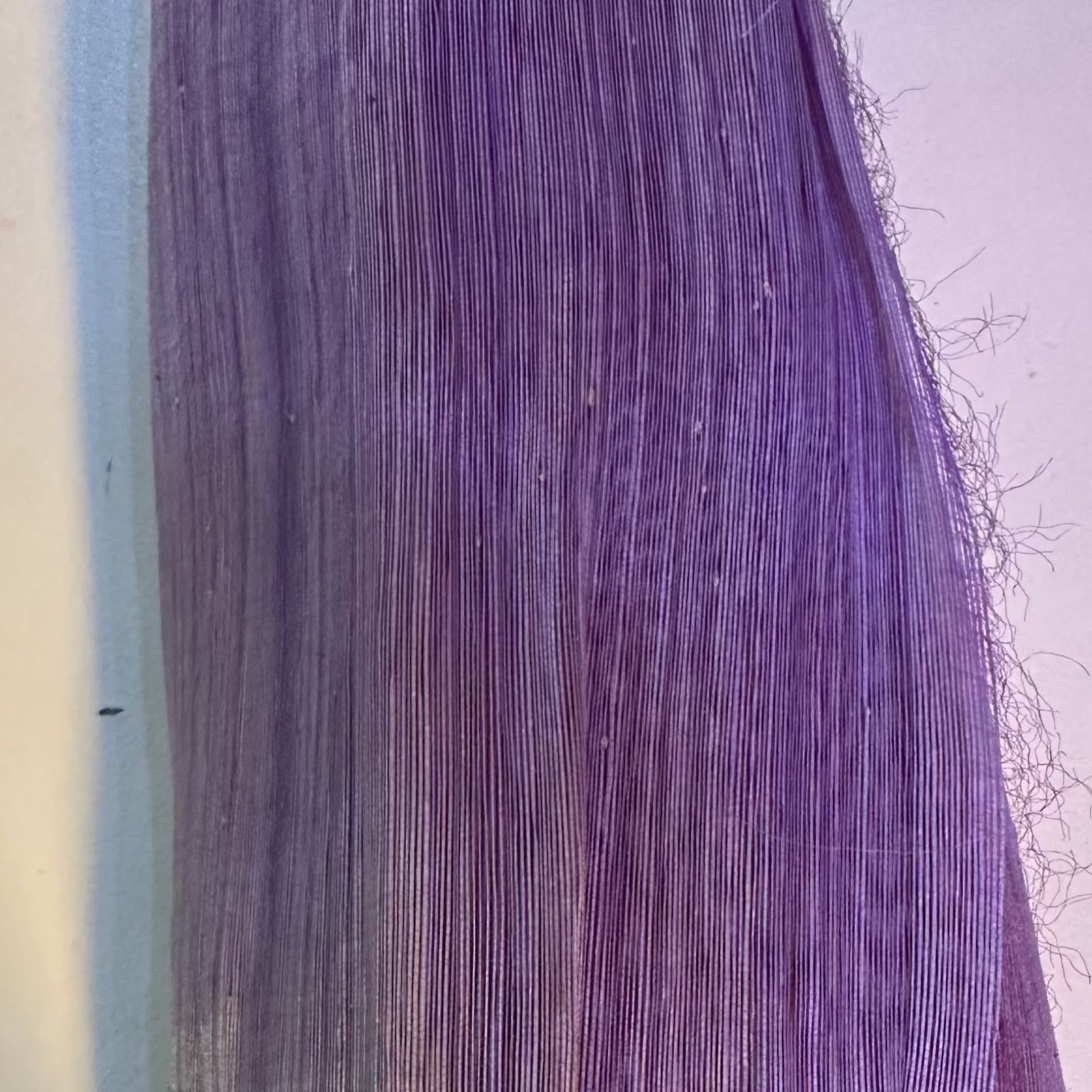 pale lilac silk abaca