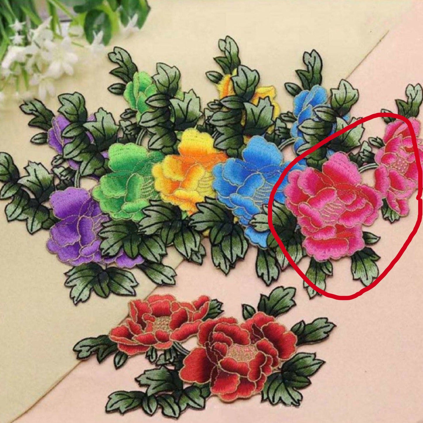 Applique Iron On Embroidery Patch #5