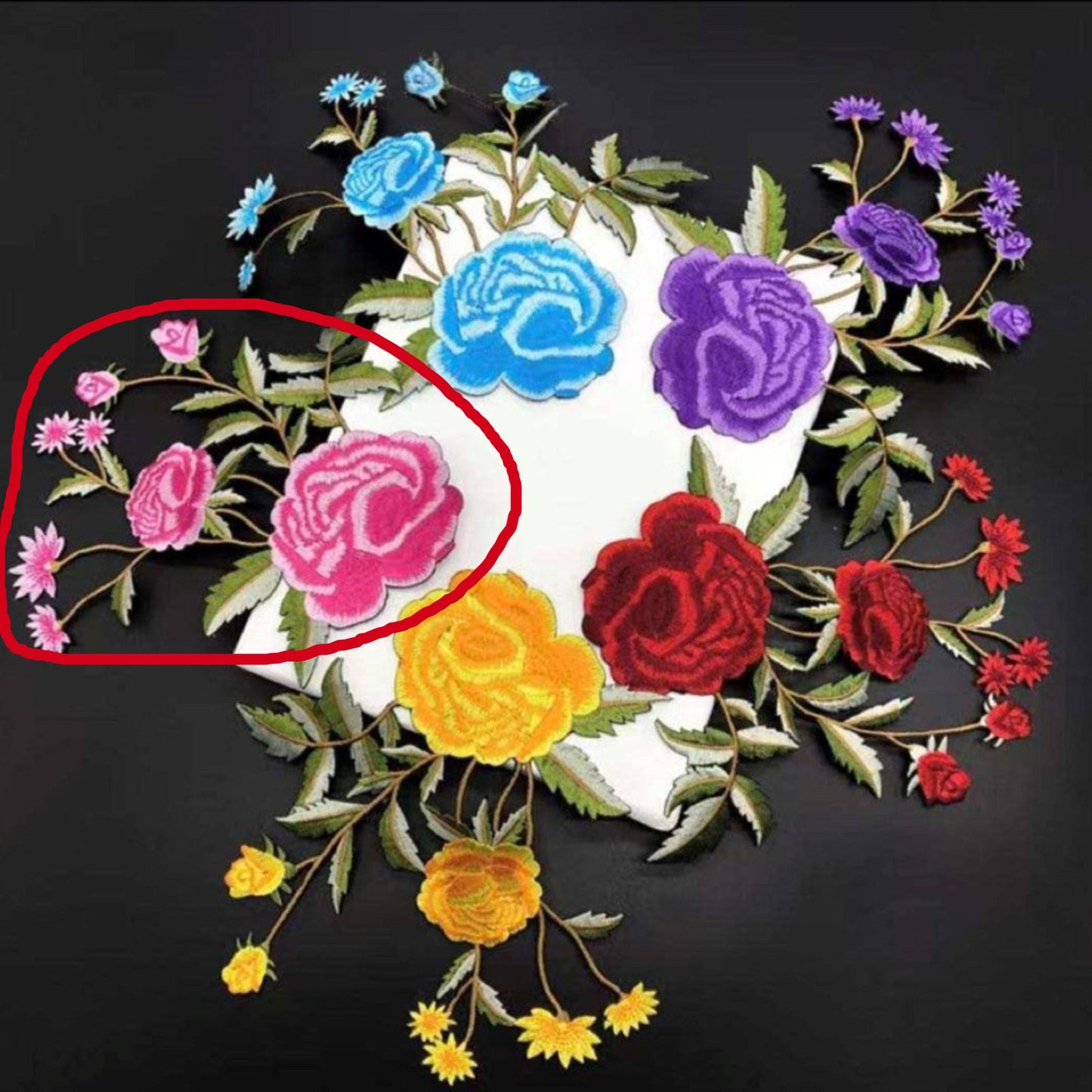 Applique Iron On Embroidery Patch #1