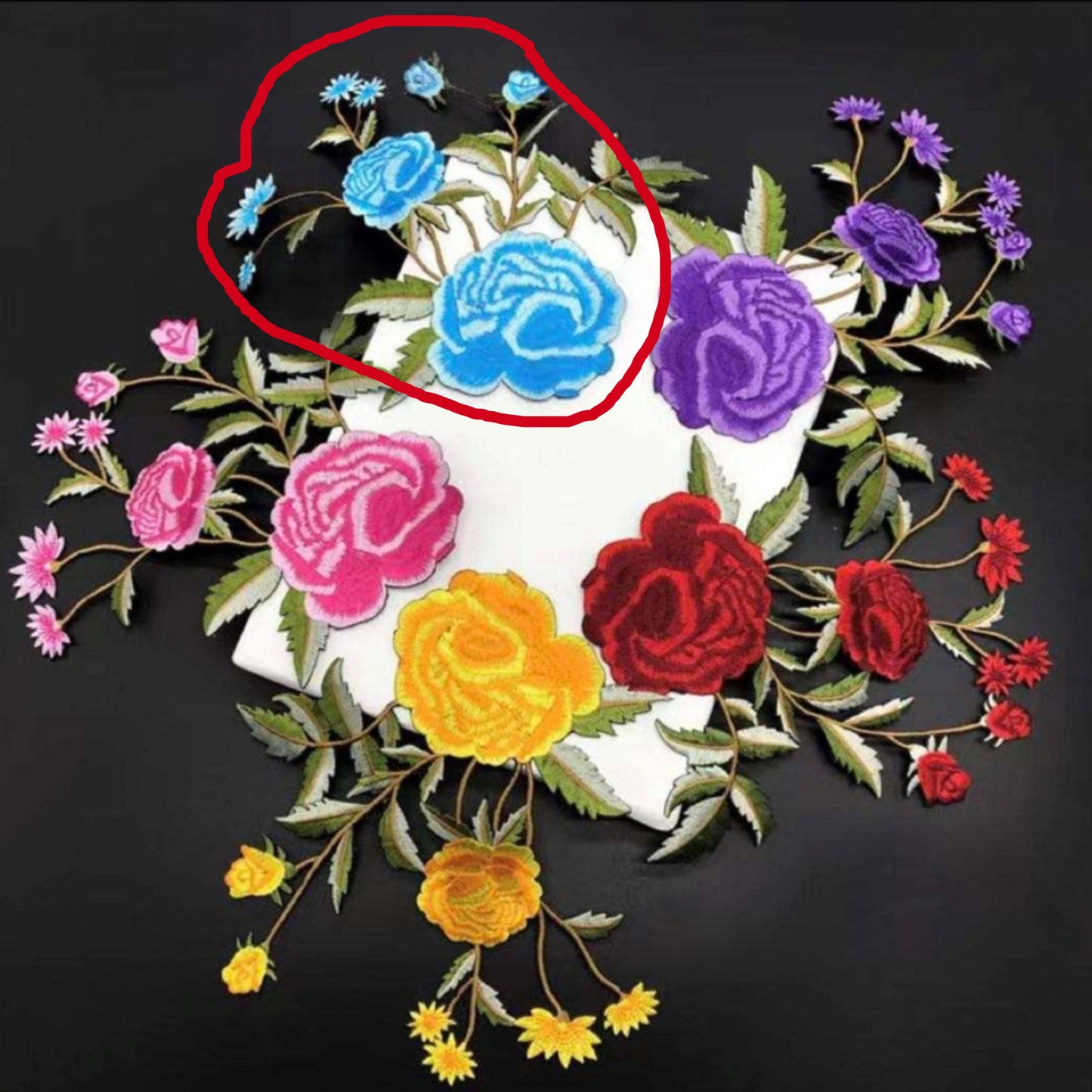 Applique Iron On Embroidery Patch #1