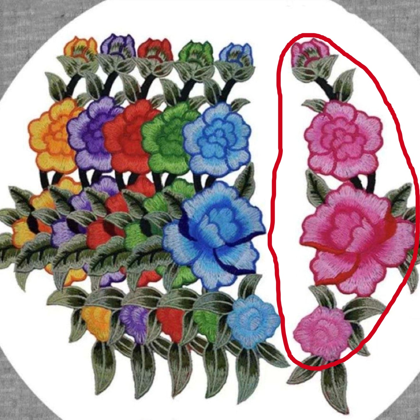 Applique Iron On Embroidery Patch #2