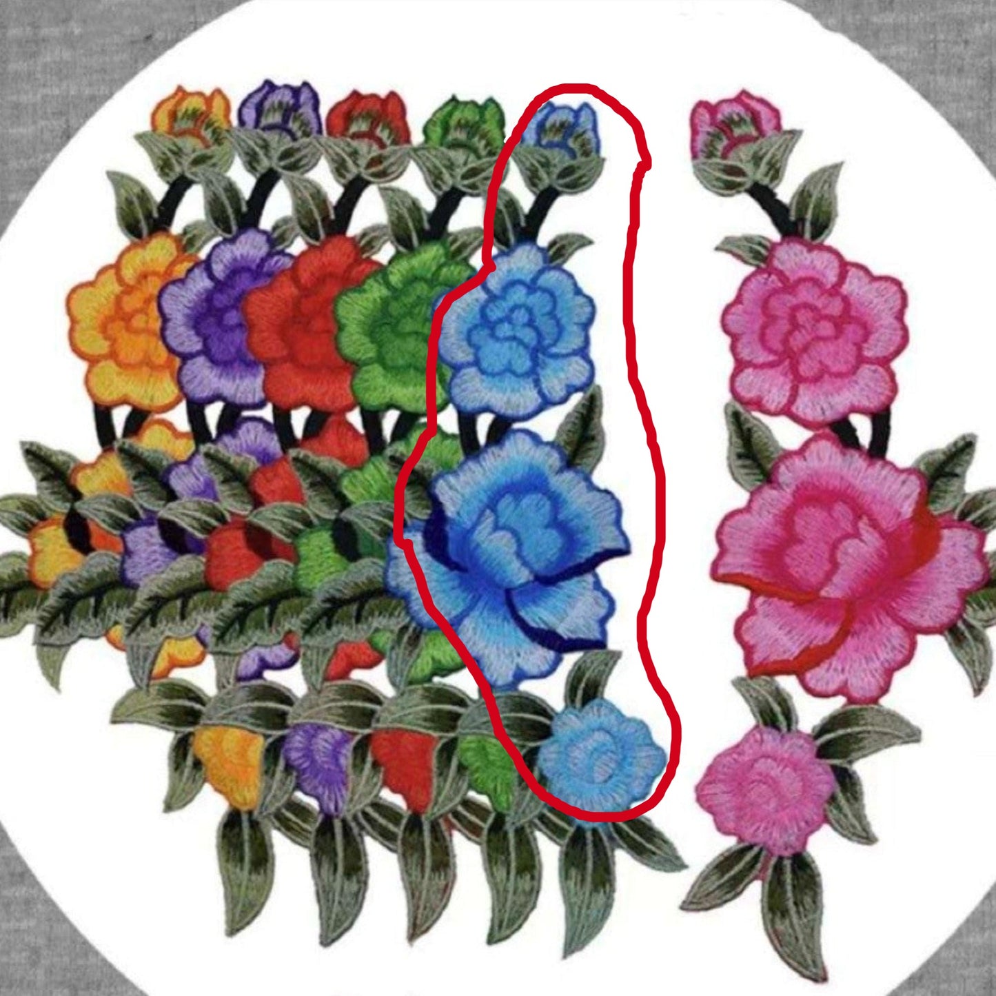 Applique Iron On Embroidery Patch #2