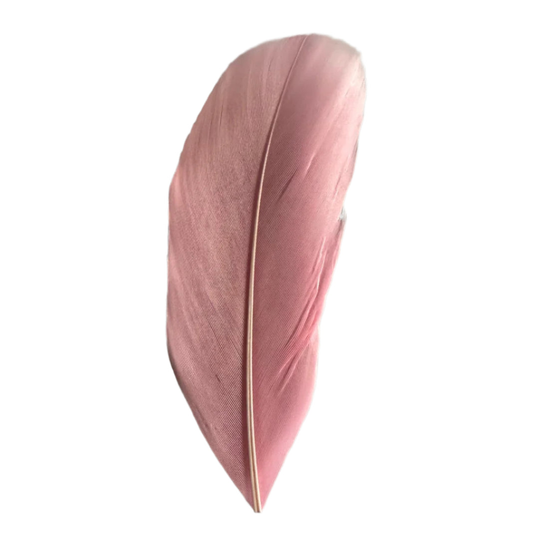 lolly pink goose nagoire feather tip