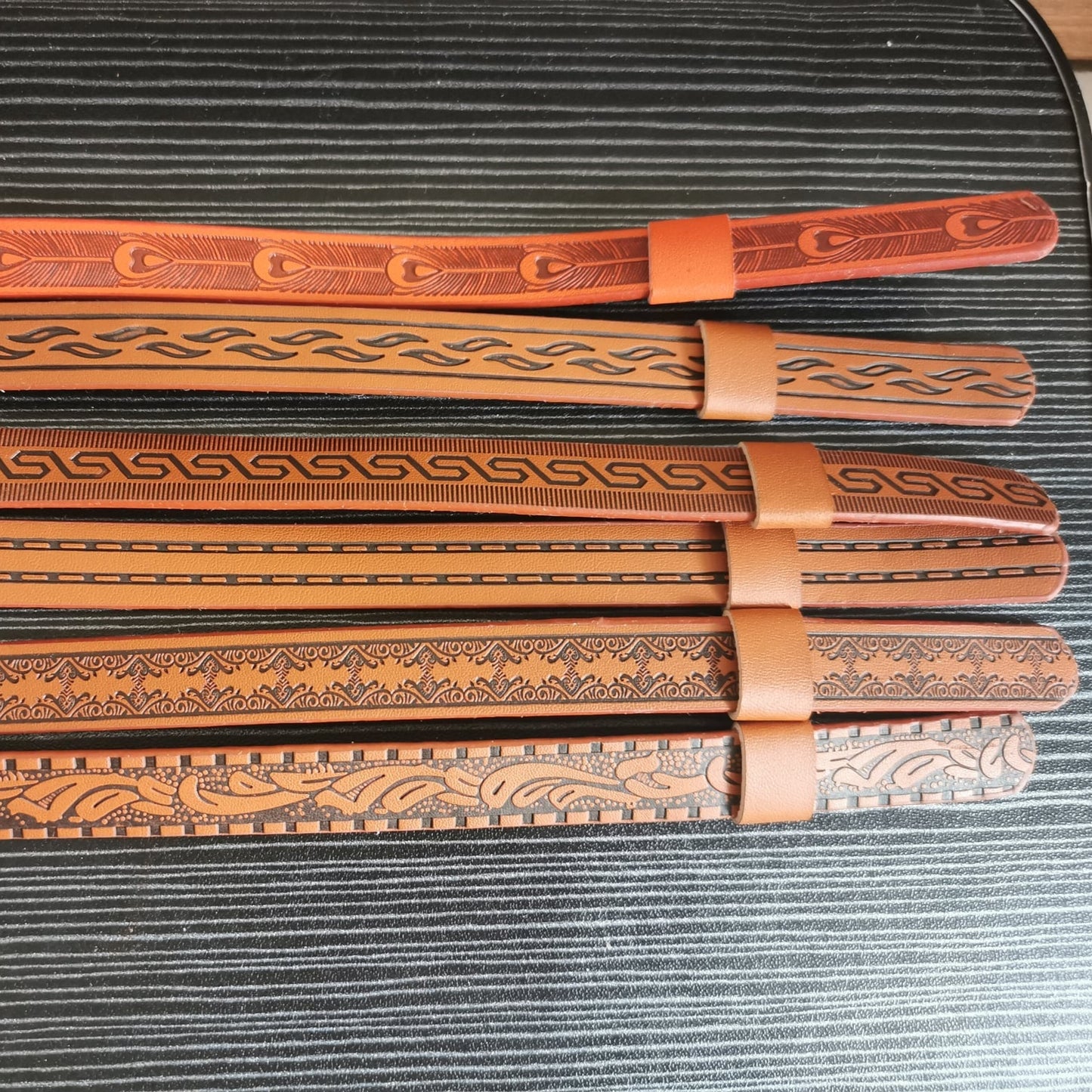 Hat Band - 1.5 cm Leather & Faux Leather - AU