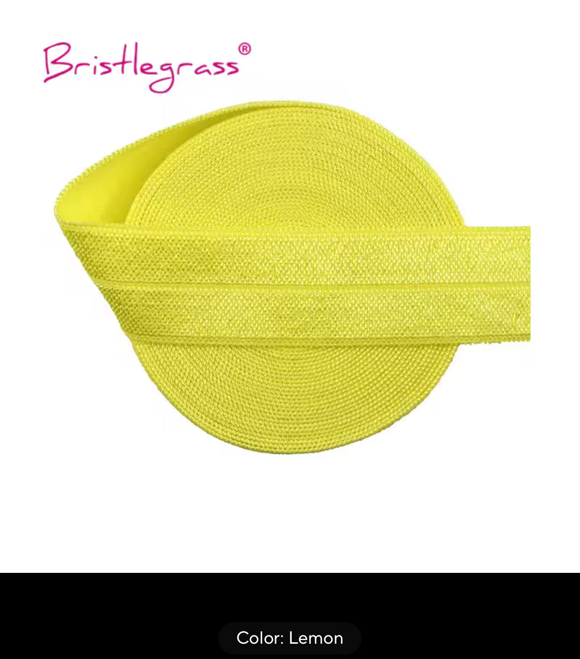 Fold Over - (7/8" / 20mm) Spandex Satin Binding Elastic - AU