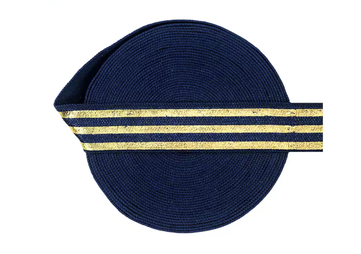 Fold Over - (5/8" / 15mm) Spandex Satin Binding Elastic - AU
