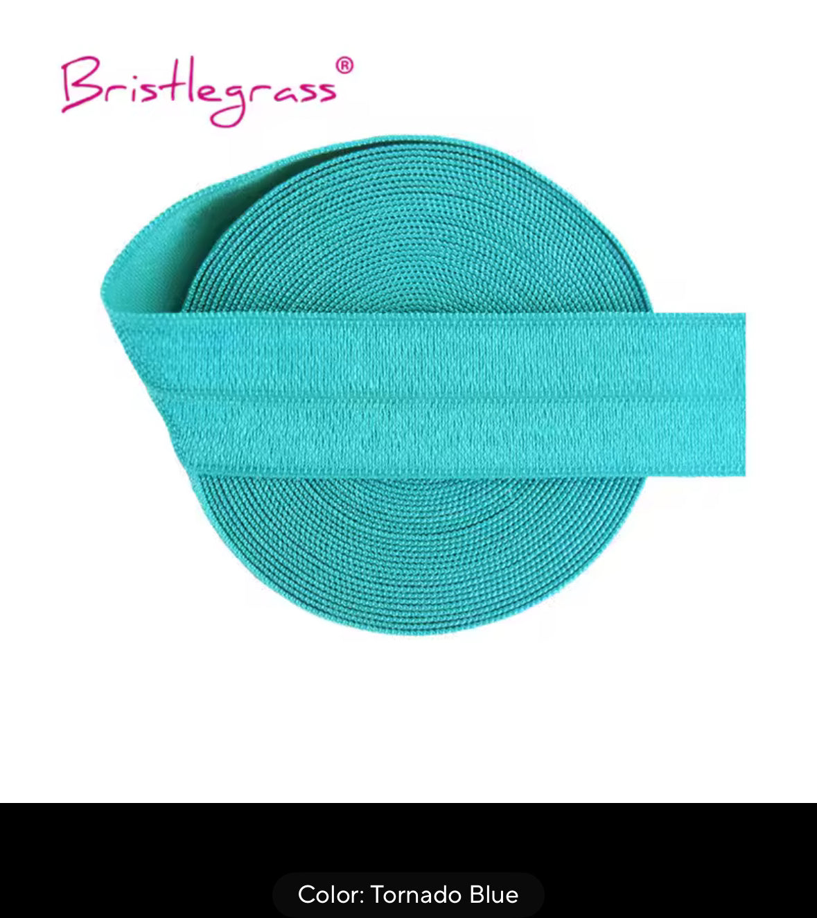 Fold Over - (7/8" / 20mm) Spandex Satin Binding Elastic - AU