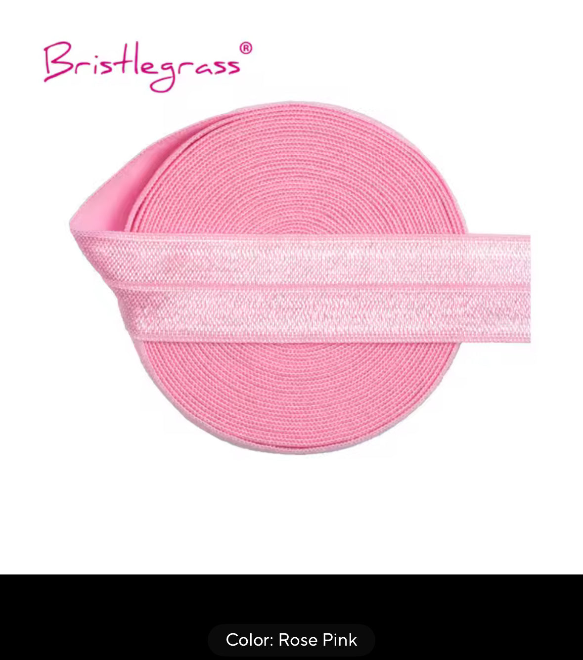 Fold Over - (7/8" / 20mm) Spandex Satin Binding Elastic - AU