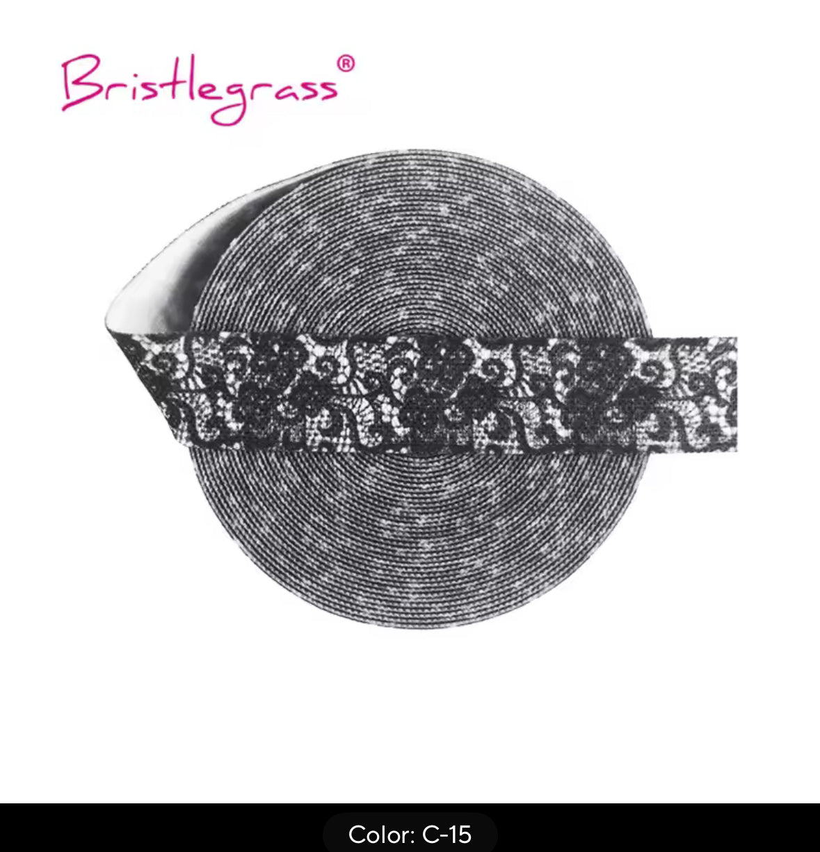 Fold Over - (5/8" / 15mm) Spandex Satin Binding Elastic - AU