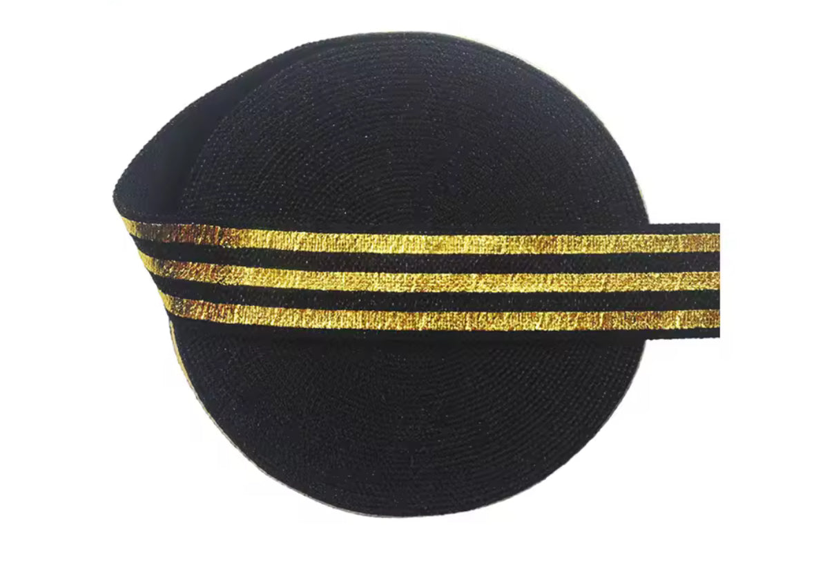 Fold Over - (5/8" / 15mm) Spandex Satin Binding Elastic - AU