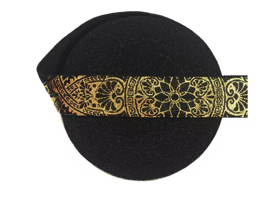 Fold Over - (5/8" / 15mm) Spandex Satin Binding Elastic - AU