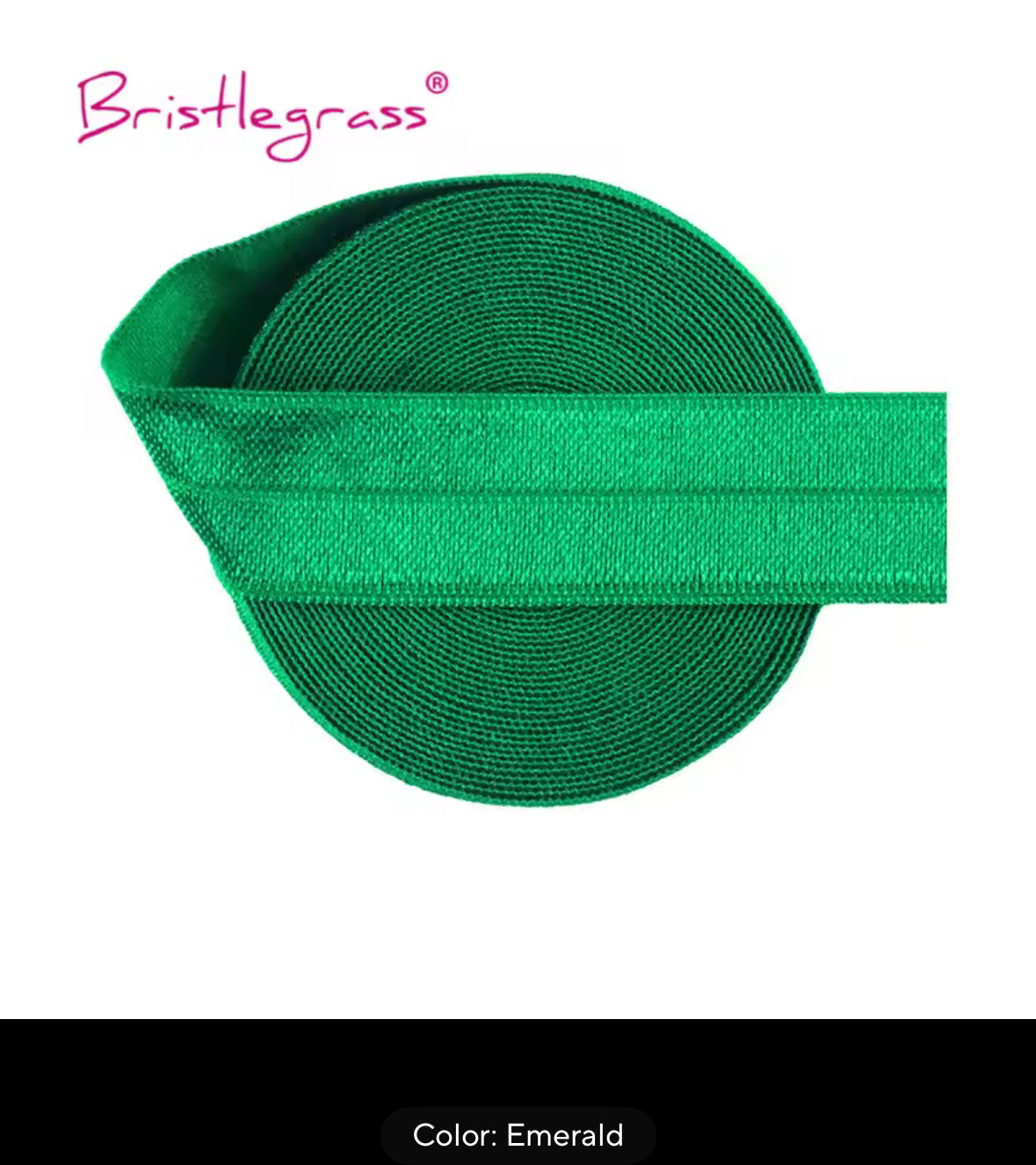Fold Over - (7/8" / 20mm) Spandex Satin Binding Elastic - AU