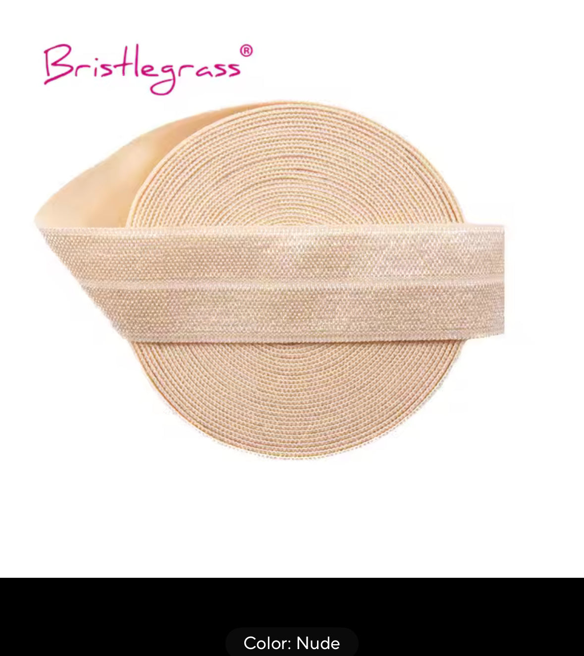 Fold Over - (7/8" / 20mm) Spandex Satin Binding Elastic - AU