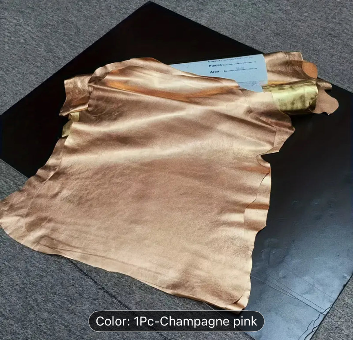 Metallic Nappa Leather Skins - AU