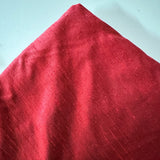 Silk Dupion black red
