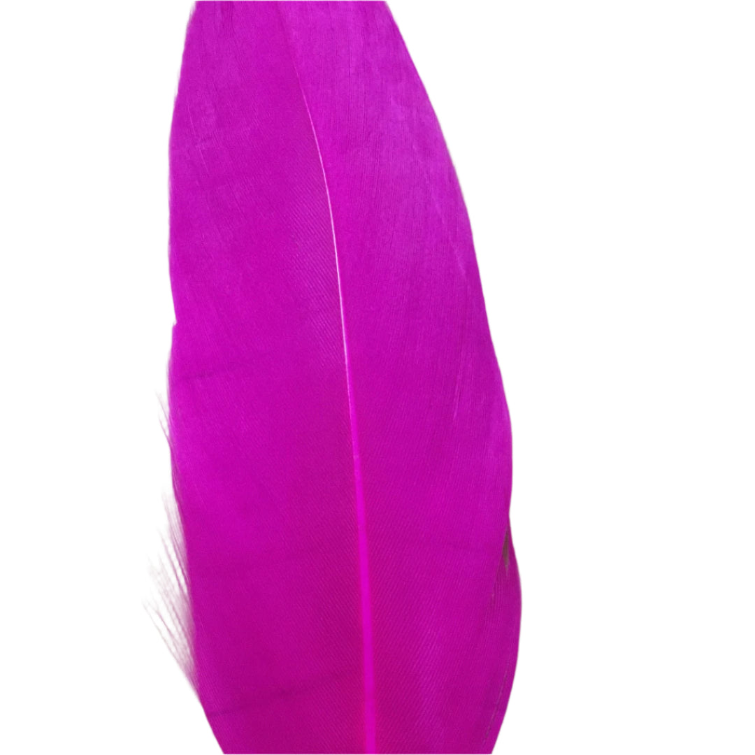 pink peacock goose nagoire feather tip