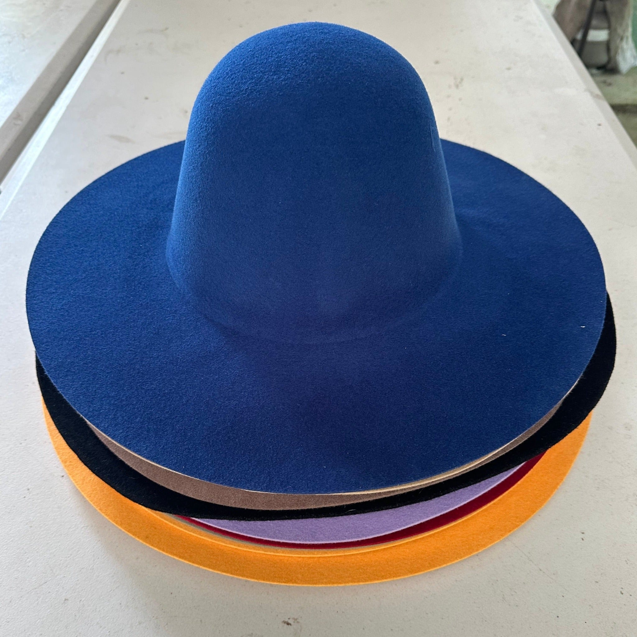 Wool Felt How To Stiffen Felt Hat Brim Mens Gladwin Bond Vintage