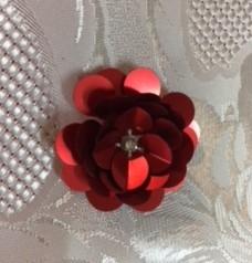 Laser Cut Sequin Flowers - AU - B Unique Millinery