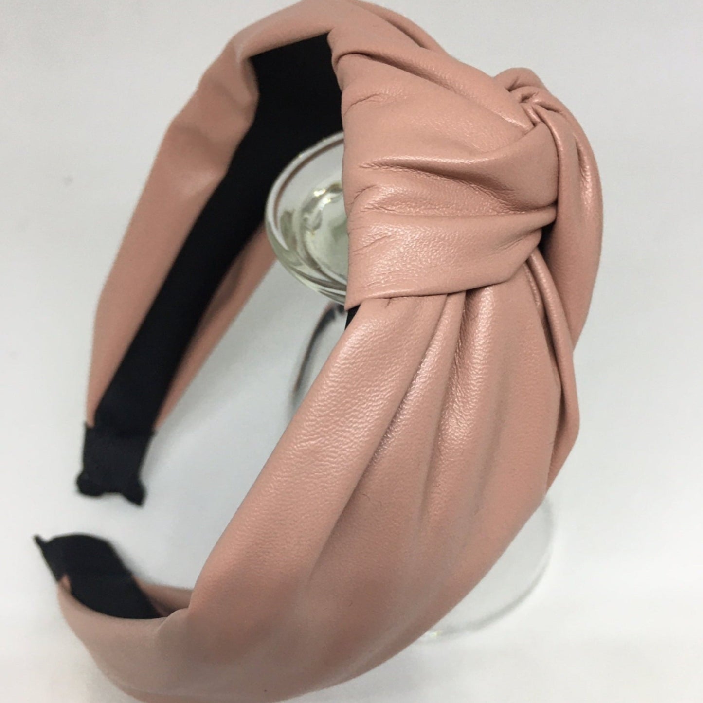 Faux Leather Top Knot Headbands - AU - B Unique Millinery