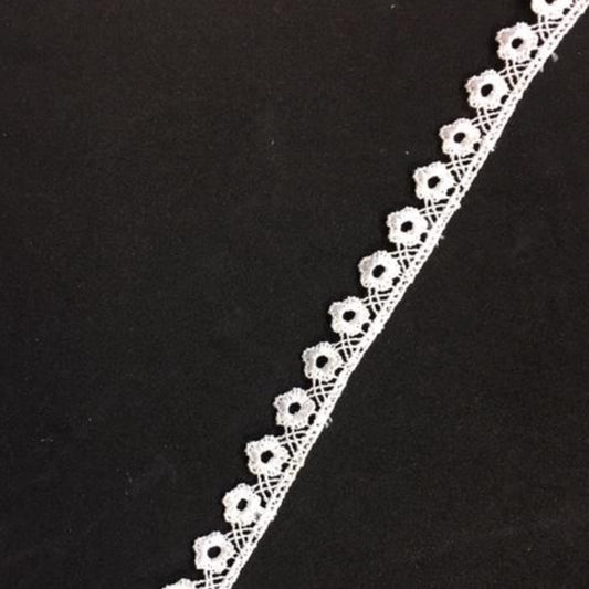 Lace Trim 04 - Fine Lace Circle Trim - AU - B Unique Millinery