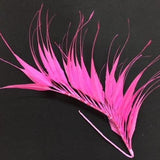 Spikey Feather Mounts (F201501) fluro pink