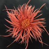 Biot (F1837) Feather Flower - living coral