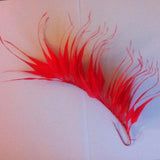 Spikey Feather Mounts (F201501) red
