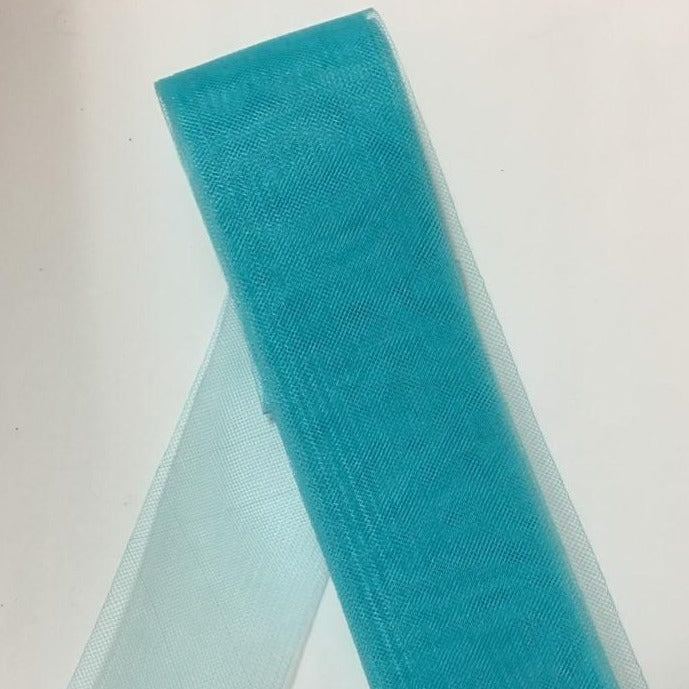 aqua 3" / (7-8cm) Plain Crinoline