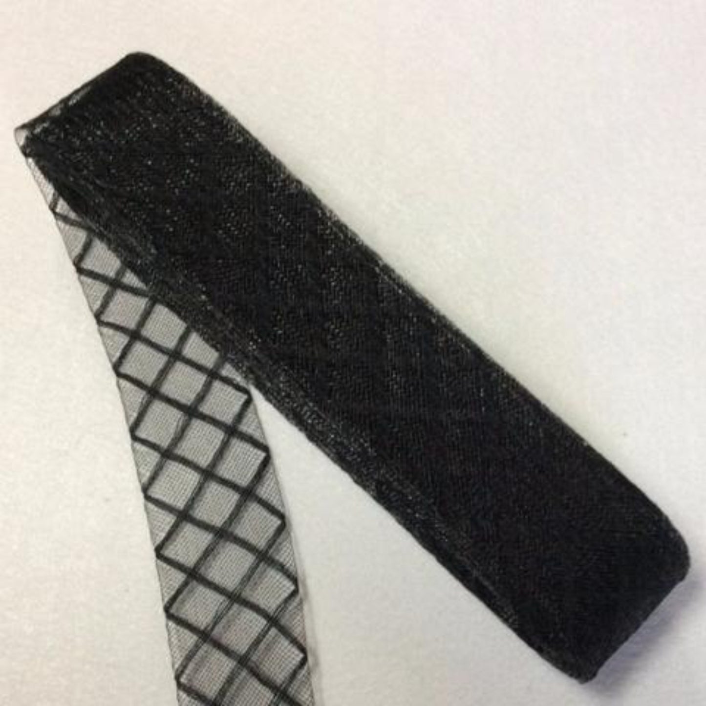 black 2" / 5cm Crinoline Braid