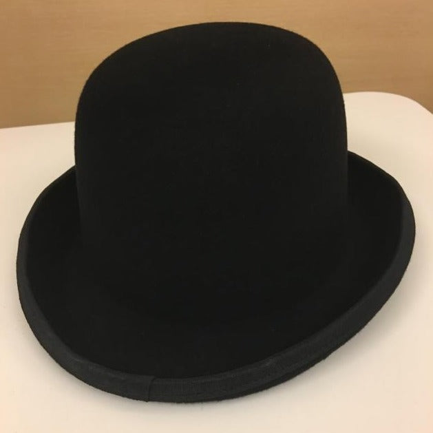Bribie - Wool Felt Blocked Hat Base - black