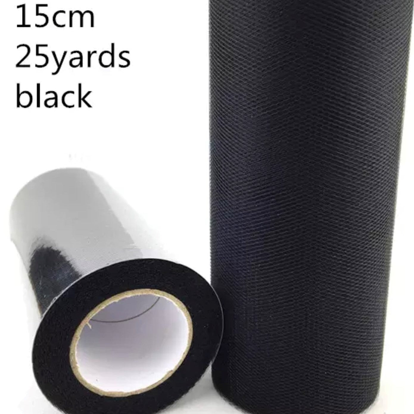 black tulle