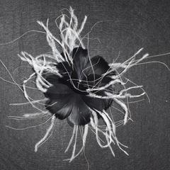 Feather Flower (YX12002) - AU - B Unique Millinery