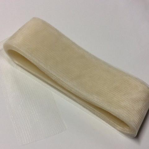 cream 3" / (7-8cm) Plain Crinoline
