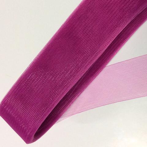 fuscia 2" / 5cm Crinoline Braid