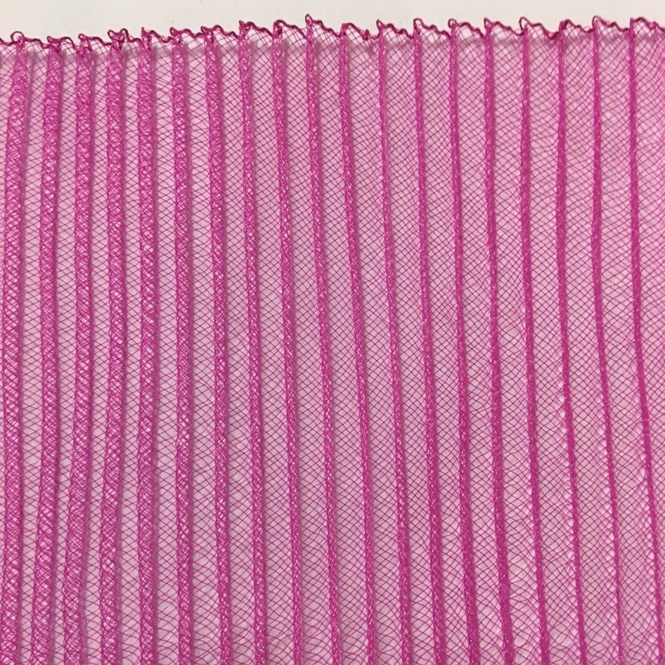fuschia 6" / 16cm Pleated Crinoline with Draw-String