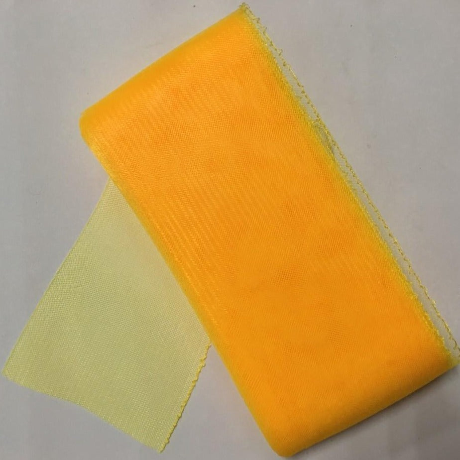 golden yellow 5" / 12cm Crinoline with Draw-String