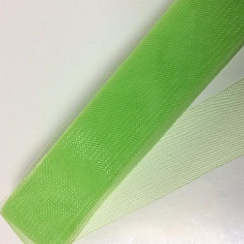 green 2" / 5cm Crinoline Braid