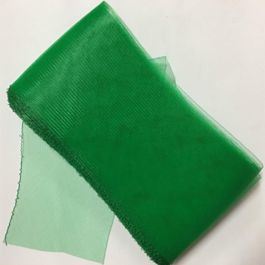 green 6" / 16cm Plain Crinoline with Draw-String