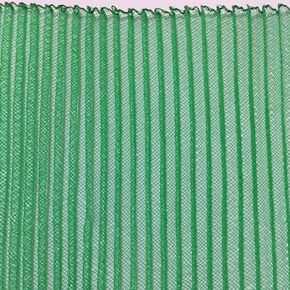 green 6" / 16cm Pleated Crinoline with Draw-String