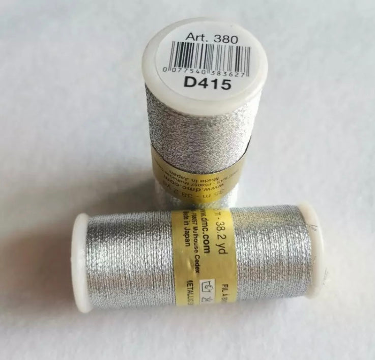 DMC Embroidery Thread Roll - Precious Metals - AU