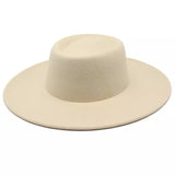 cream Blocked Hat Base: Spanish Pork Pie