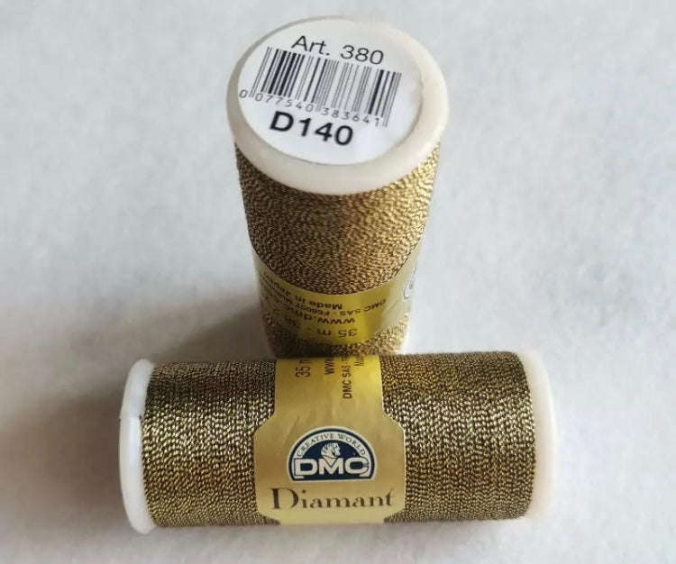 DMC Embroidery Thread Roll - Precious Metals - AU