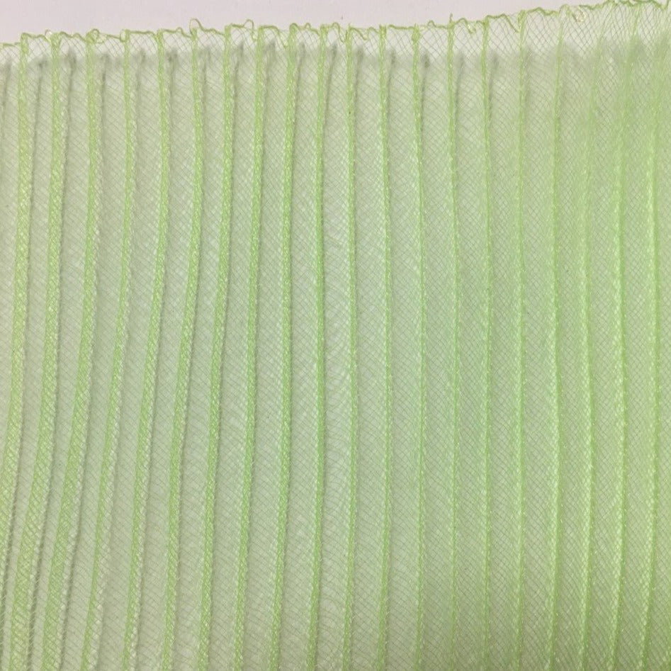 lime green 6" / 16cm Pleated Crinoline with Draw-String