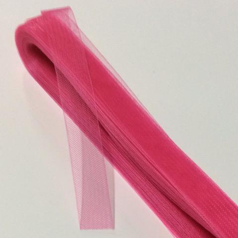 mauve 1" Plain Crinoline