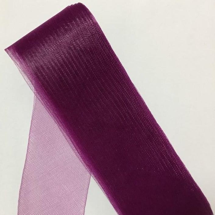 mauve 3" / (7-8cm) Plain Crinoline