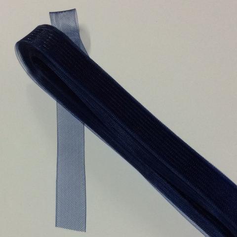navy 1" Plain Crinoline