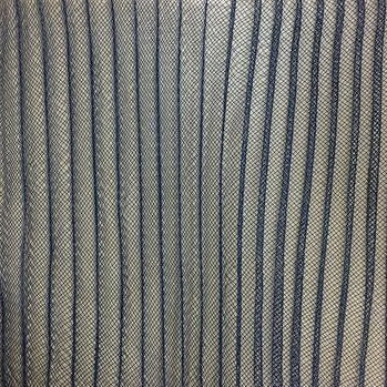 navy 6" / 16cm Pleated Crinoline with Draw-String