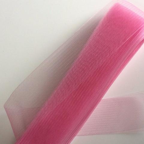 pink 2" / 5cm Crinoline Braid