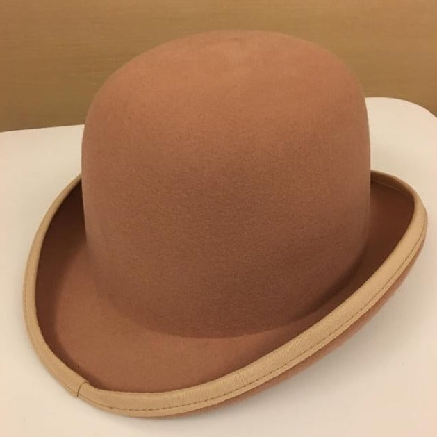 Bribie - Wool Felt Blocked Hat Base - tan