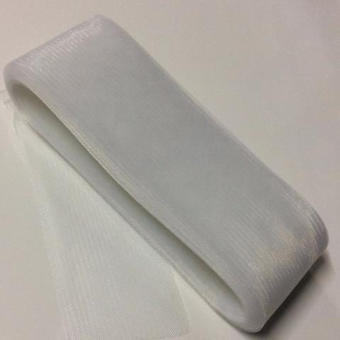 white 3" / (7-8cm) Plain Crinoline